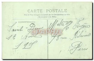 Abadia de Saint-Denis — Estátua de Luís XVI — LL. 46 — Verso