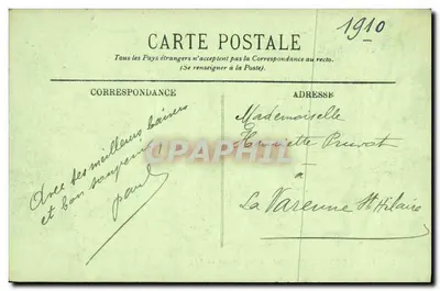 Saint-Denis — O Hospital — Os Jardins — LL. — n°72 — Verso