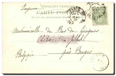 Widok na Le Pecq — Święty Germain-en-Laye — St. & Co. nr 10250 — Rewers