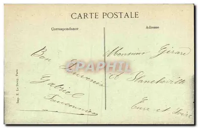 Saint-Denis — La Ábside - La Basílica — Tauconnies — Reverso