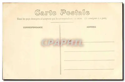 Saint-Denis - Casa de Educação da Legião de Honra - Préau — Verso