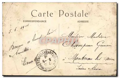 Igreja de São Lourenço — Paris — CPHAPHIL 618 — Verso