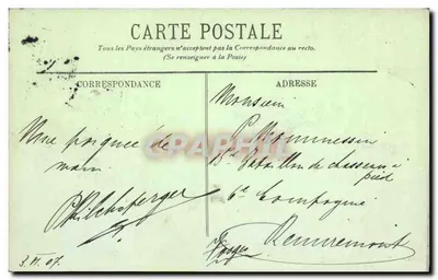 PARYŻ — Widok na Montmartre, z Opery — 1 L. — Rewers