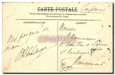 Paris — Panorama em direção à Place de la Concorde — LL — n°710 — Verso