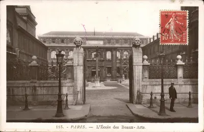 Paris — A Escola dos Belos-Artes — editor ROSE, n° 115