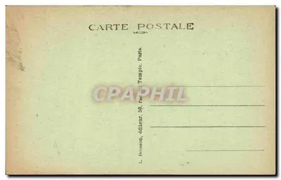 Paris - Velho Montmartre - Casa de Henrique IV — Verso