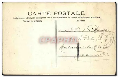 PARIS — Bois de Boulogne, um canto do Grande Lago — J.H. — n° 452 — Verso