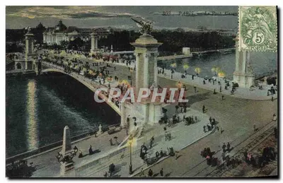 Paris — Le Pont Alexandre III — éditeur inconnu, n° 303