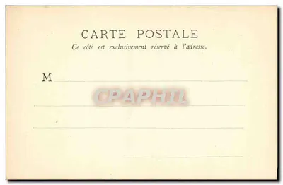 Palais du Luxembourg (Senaat) — Parijs — uitgever onbekend — Achterkant