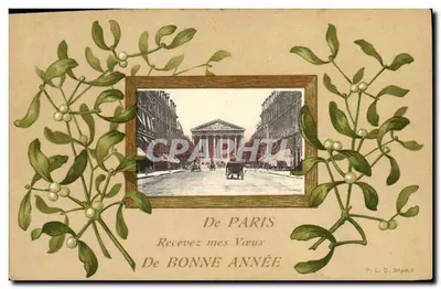 Paris — vista da avenida da República com o Panthéon — P. L. D. Dégaël, n°6