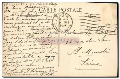 PARIS — Vue Générale prise de l'Arc de Triomphe — Éditeur B.P.D. n°4040 — Rewers