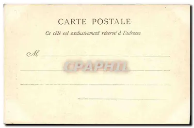 PARIS — Kathedraal Notre-Dame — Poort Saint-Anne — E. L. D. Paris n°313 — Achterkant