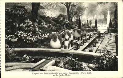 Ogród Mosera — Międzynarodowa Wystawa Sztuki Dekoracyjnej — Paryż 1925 — Éditions Artistiques LIP
