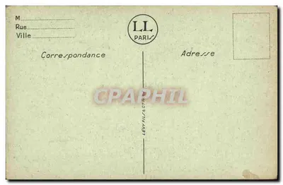Paryż — Place Clichy — I.L. — Rewers