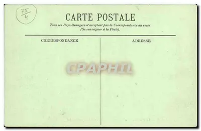 Paryż — Plac Châtelet i bulwary Sébastopol — LL, nr 114 — Rewers