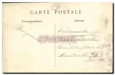 Paris - La Colonne de la Bastille illuminée — C.M. n°1358 — Verso