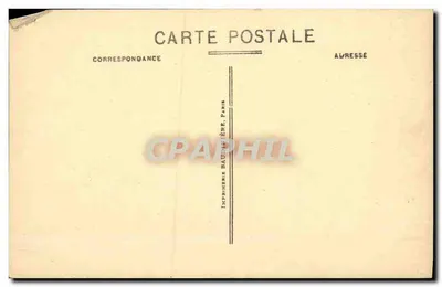 Saint-Denis — Profil miasta i klasztoru w XVII wieku — Muzeum Saint-Denis, kolekcja N° 4 — Rewers