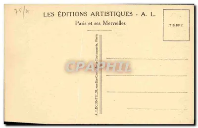 PARIS — Notre-Dame — La Porte Rouge — A. L. (Rue du Cloître Notre-Dame) — Reverso