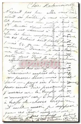 Paris — Praça e Museu de Cluny — Editor não identificado, número de série não visível — Verso