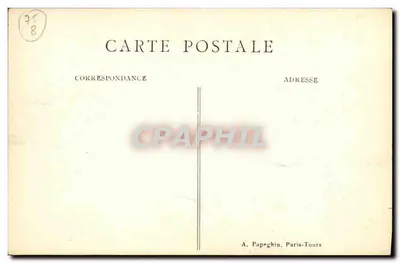 Paryż — Aleja Champs-Élysées i Arc de Triomphe — A. P. — Rewers