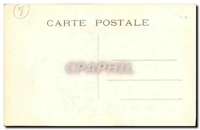 Paris — Arco do Triunfo da Estrela — Jules Seeberger — Verso