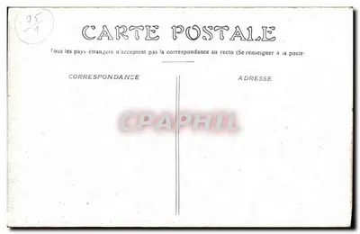 Paris — Estátua de Joana d'Arc na rue de Rivoli — editor não identificado — Verso