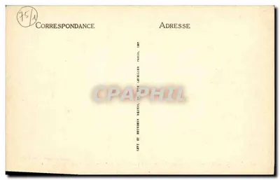 Paryż — Miejska Rada I dzielnicy i Katedra św. Germain l’Auxerrois — ND — Rewers