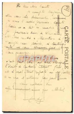 Escola Massillon, Paris — A Terrasse — Li Fréton, Neuilly-Paris — Verso