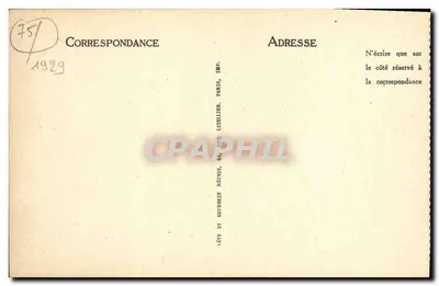 Parijs — Het Opera, Ch. Garnier, Architect — LL — Achterkant