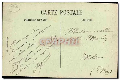 Parijs (VI) — Het Palais du Luxembourg — LL. n° 158 — Achterkant