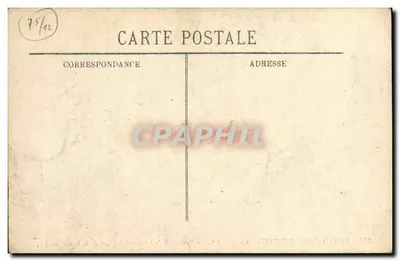 Overstromingen van Parijs (januari 1910) — Boulevard Diderot richting Quai de la Rapée — LL. n° 234 — Achterkant