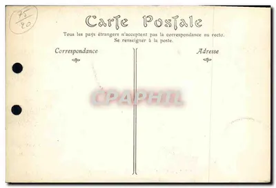 PARIS — Begraafplaats van het Père-Lachaise, het Muur der Federatie — anoniem uitgever, n° 261 — Achterkant