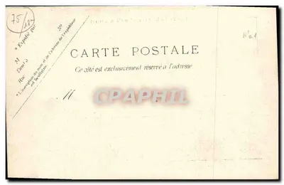 Paris — Rue Girardon (Montmartre) — Verso