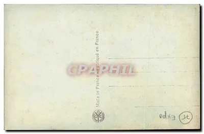 O Grande Palácio visto à noite — Bilhete postal antigo n°1753 — editor desconhecido — Verso