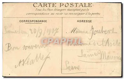 Saint-Leu-d'Esserent — A Igreja — Editor não identificado — Verso