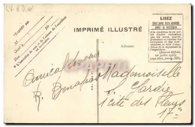 Saint-Leu-la-Forêt (S.-et-O) — Zamek Chaumette — Imprimé Illustré — Rewers