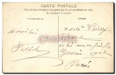 Café-Restaurant de l'Auriette — Vista della Terrazza — SAINT-LEU (S.-et-O.) — Verso