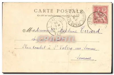 Sevran-Livry — As margens do Canal de l'Oureq — editor não visível, número de série não visível — Verso