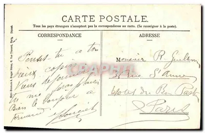 Saint-Leu - Avenida da Estação — Batellier, editor — Verso