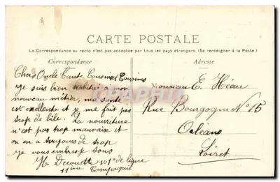 Park Saint-Cloud — Basen i aleja Fer à Cheval — P. Marmuse, Paryż — Rewers