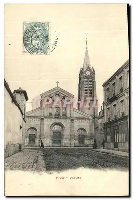 Saint-Leu-l'Éolise — Igreja — editor Brugge & Poyma, Paris