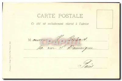 Saint-Leu-l'Éolise — Igreja — editor Brugge & Poyma, Paris — Verso