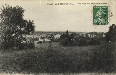 Saint-Leu (Seine-et-Oise) — Visão tirada da Ancienne-Carrière — editor desconhecido, n° 64