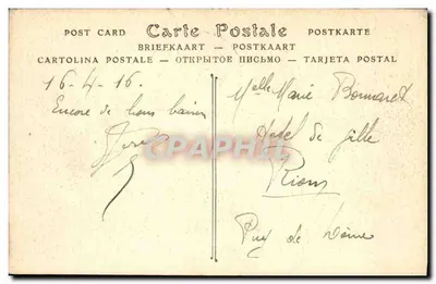 Saint-Leu (Seine-et-Oise) — Oud kasteel van Saint-Leu, gewoond door koningin Hortense, vrouw van Louis Bonaparte — ND Fot. n°248 — Achterkant