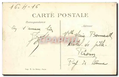 SAINT-LEU (S.-et-O.) — O Ponte do Diabo — Editor E. Le Deley, Paris, n°4 — Verso