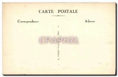 Suresnes - L'Ecluse — wydawca E. M., nr serii 7814 — Rewers