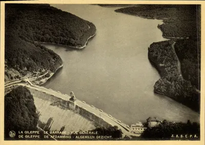 La Gileppe — O Barragem — visão geral — S.A.B.E.P.A.