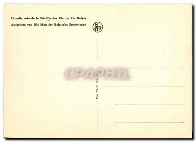 Beaumont — panorama — Esneux, n° 15 — Verso