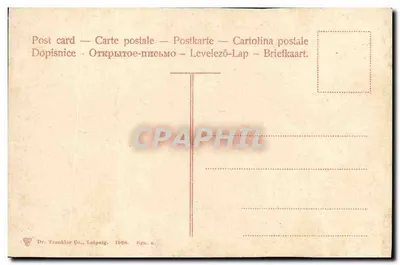Bingen nad Rynem z mostem Bingerbrück — widok panoramiczny — Dr. Trankler & Co., Lœlpaiß, nr 6 — Rewers