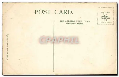 O farol, Llandudno — editor The Lonsdale Series N° 2 — Verso